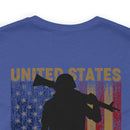 United States Veteran: Honoring Service with Military Design T-Shirt
