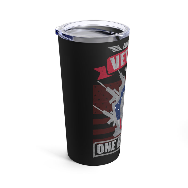 American Veteran: The One-Man Army - 20oz Military Design Tumbler for Heroes