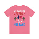 Forever My Hero: Military Design T-Shirt - Honoring My Husband, My Veteran