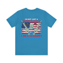 Proud Veteran's Daughter T-Shirt: Not Just a Daddy's Little Girl, I Am a Veteran's Daughter