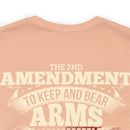 Defending My Family: 2nd Amendment Military Design T-Shirt