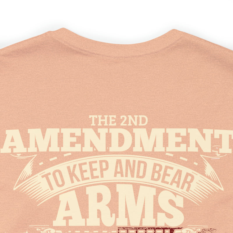 Defending My Family: 2nd Amendment Military Design T-Shirt
