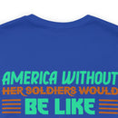 Americh: United with Our Angels - Military Design T-Shirt Honoring Guardians of Freedom