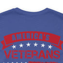 America's Veterans: Honoring Those Who Served with Military Design T-Shirt