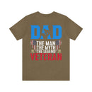 Veteran Tribute: DAD - The Man, The Myth, The Legend - Military Design T-Shirt