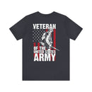 United States Army Veteran: Proudly Served - Military Design T-Shirt