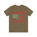 U.S. Veteran: Military Design T-Shirt - I Walked the Walk, Defending Our Nation