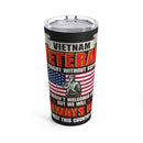 Vietnam Veteran's Resilience: Honoring Unsung Heroes with our 20oz Military Design Tumbler