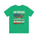 United States Army Veteran: Military Design T-Shirt Honoring Service and Sacrifice
