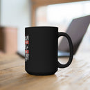Achievement Unlocked: 15oz Military Design Black Mug - Celebrate the Veteran's Determination!