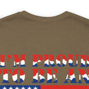 Proud to Be an American: Military Design T-Shirt Celebrating Patriotism