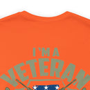 Timeless Commitment: Military Design T-Shirt - 'I'm a Veteran - My Oath of Enlistment Has No Expiration Date