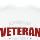 American Veteran: Walking Beside Heroes T-Shirt with Military Design - Honoring the Few