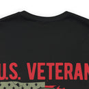 U.S. Veteran: Military Design T-Shirt - I Walked the Walk, Defending Our Nation