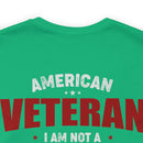 American Veteran: Walking Beside Heroes T-Shirt with Military Design - Honoring the Few