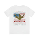 Proud Army Veteran Military Design T-Shirt - 'I Served, I Sacrificed, I Regret Nothing'