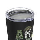 Army Dad 20oz Military Design Tumbler - Black Background