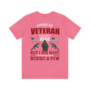 American Veteran: Walking Beside Heroes T-Shirt with Military Design - Honoring the Few