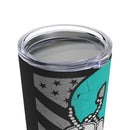 20oz Tumbler: 'Not All Pain Is Physical' - Black PTSD Awareness Design