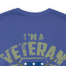 Timeless Service: Military Design T-Shirt - 'I'm a Veteran - My Oath of Enlistment Has No Expiration Date