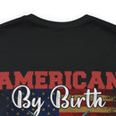 American by Birth, Veteran by Choice: Patriotic Military Design T-Shirt for True Patriots