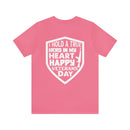 Heartfelt Heroes: Military Design T-Shirt - Honoring Veterans on Their Special Day!