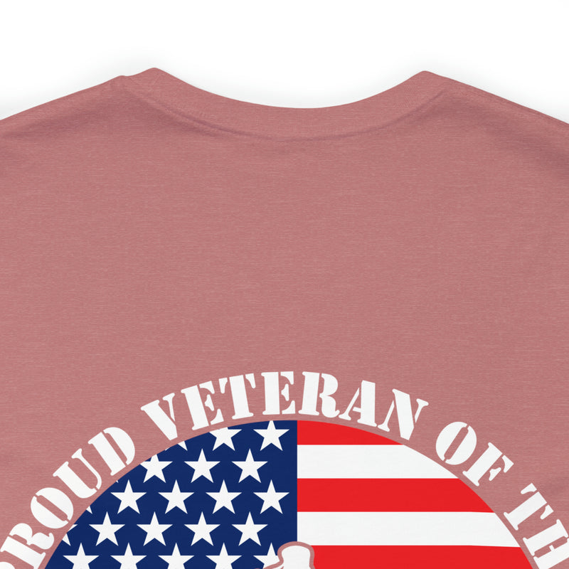 Pride in Service: 'Proud Veteran of the United States Army' Military Design T-Shirt