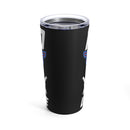 Retired USAF: 20oz Military Design Tumbler - Black Background Edition