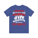 America Without Her Soldiers: Military Design T-Shirt Honoring Our Heroes
