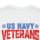 Legendary Grandpas: US Navy Veterans Military Design T-Shirt