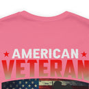 Honored Comrades: Military Design T-Shirt - Walking beside American Veterans with Pride