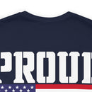 Proud Veteran: Military Design T-Shirt Honoring Courage and Dedication