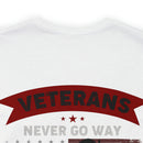 Ever Ready Veterans: Military Design T-Shirt - Always Prepared, Never Forgotten
