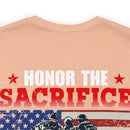 Remembering Sacrifice, Honoring Service: Military T-Shirt with Inspiring Design
