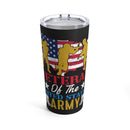 United States Army Valor: Salute the Service of a Veteran with our 20oz Military Design Tumbler