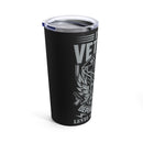 Sarcastic Veteran Vibes: 20oz Military Design Tumbler for the Witty and Wise