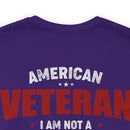 American Veteran: Walking Beside Heroes T-Shirt with Military Design - Honoring the Few