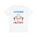 Proud Woman Veteran: Military Design T-Shirt - Breaking Barriers, Honoring Service