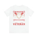 Fearless and Faithful: Military Design T-Shirt - Strong, Courageous, and Committed Veteran