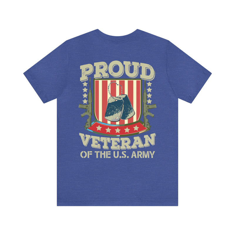 Proud U.S. Army Veteran: Military Design T-Shirt - Wear Your Service with Honor