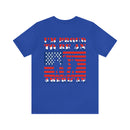 Proud to Be an American: Military Design T-Shirt Celebrating Patriotism