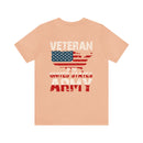 United States Army Veteran: Military Design T-Shirt Honoring Service and Sacrifice