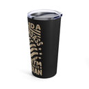 Honoring Heroes: 20oz Military Design Tumbler for Brave Soldiers and Sailors