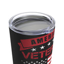 Honoring Our Heroes: 20oz Military Design Tumbler - Salute America's Dedicated Veterans