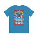 Proud Veteran Grandpa: Military Design T-Shirt - Defender of Strangers, Guardian of Grandkids