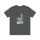 Proud Veteran: United States Army Military Design T-Shirt Saluting Service and Sacrifice