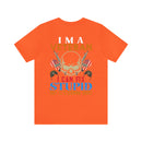 Veteran Themed T-Shirt with 'I Can Fix Stupid' Humorous Military Design