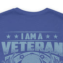 Eternal Oath: Military Design T-Shirt - 'I Am a Veteran - My Oath of Enlistment Has No Expiration Date