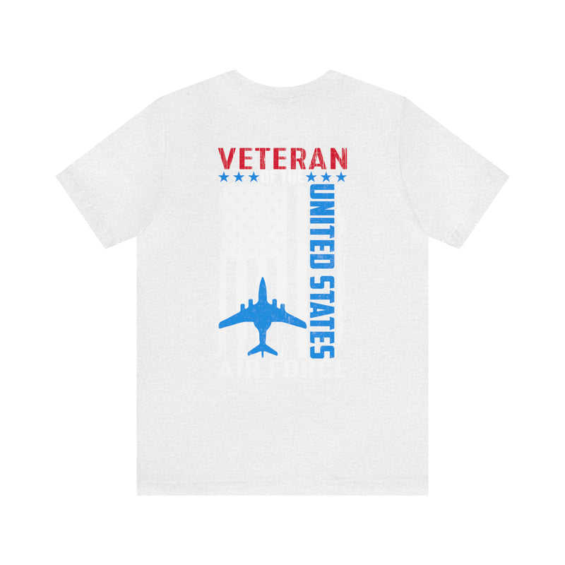 Proudly Representing: Veteran of the United States Air Force Military Design T-Shirt