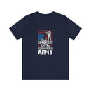 Proud Veteran: United States Army Military Design T-Shirt Saluting Service and Sacrifice